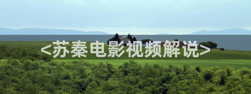久久久电影免费观看：<苏秦电影视频解说>